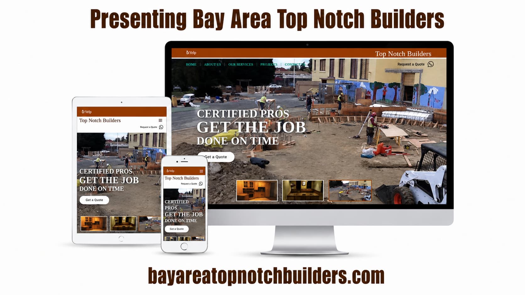 Bay Area Top Notch Builders website